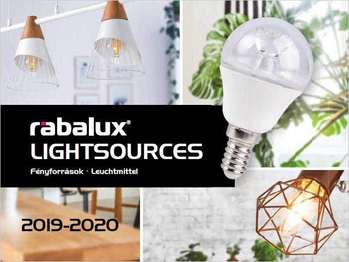 rabalux lightsources 2019